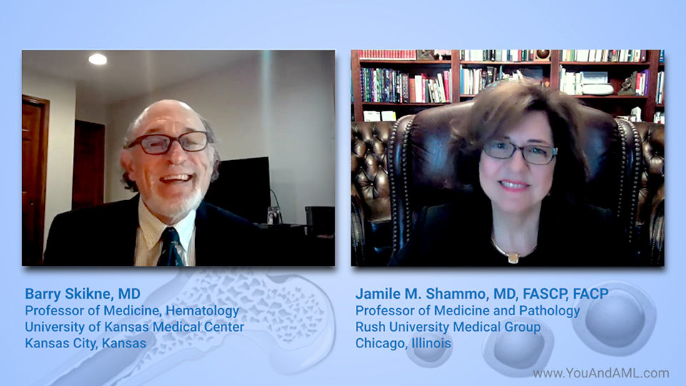 Why does AML treatment failure happen after chemo and/or radiation therapy?