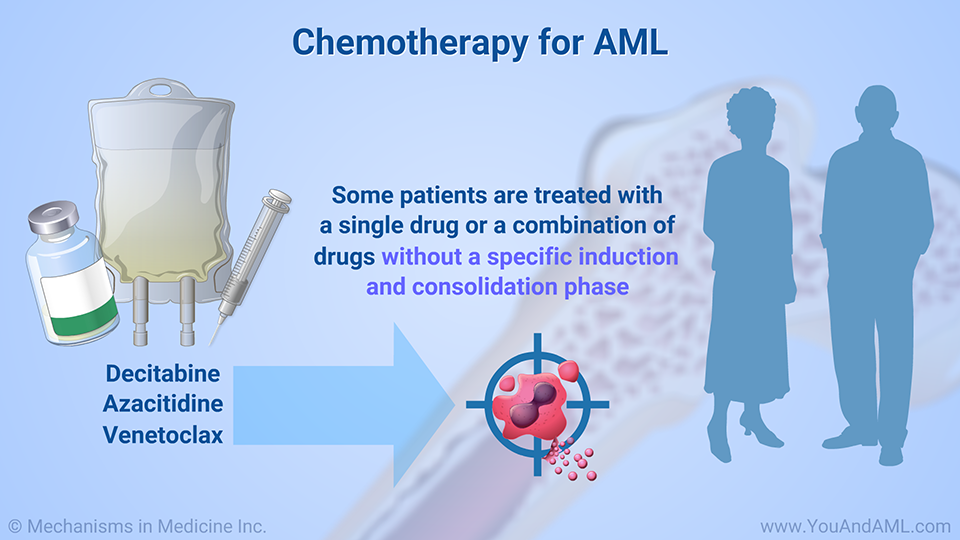 Chemotherapy for AML