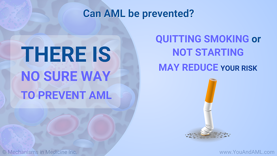 Can AML be prevented?